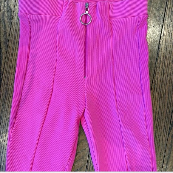 Zara Hot Pink Skinny Pants - Picture 4 of 11